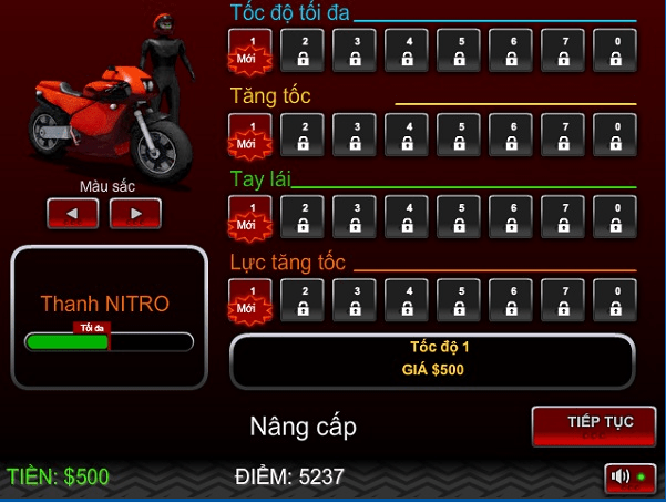 Game đua xe bốc đầu